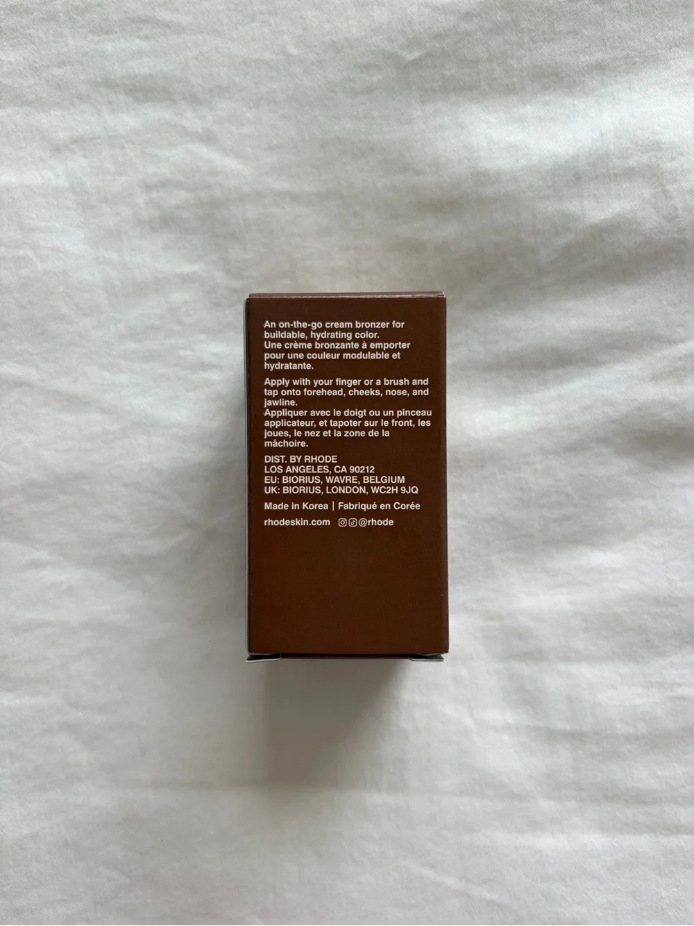 Rhode Pocket Bronze Cream Bronzer